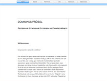 Tablet Screenshot of proessl.de